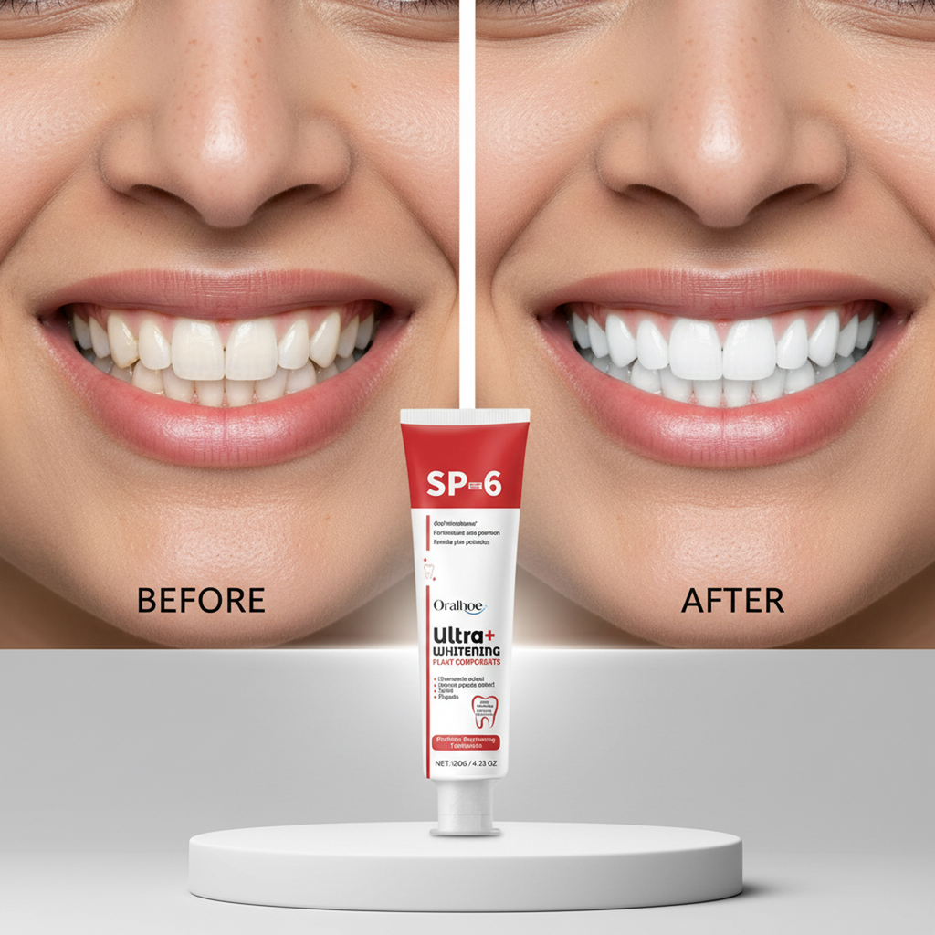 SP6 - المعجون اصلا و الأقوى لتبييض الأسنان