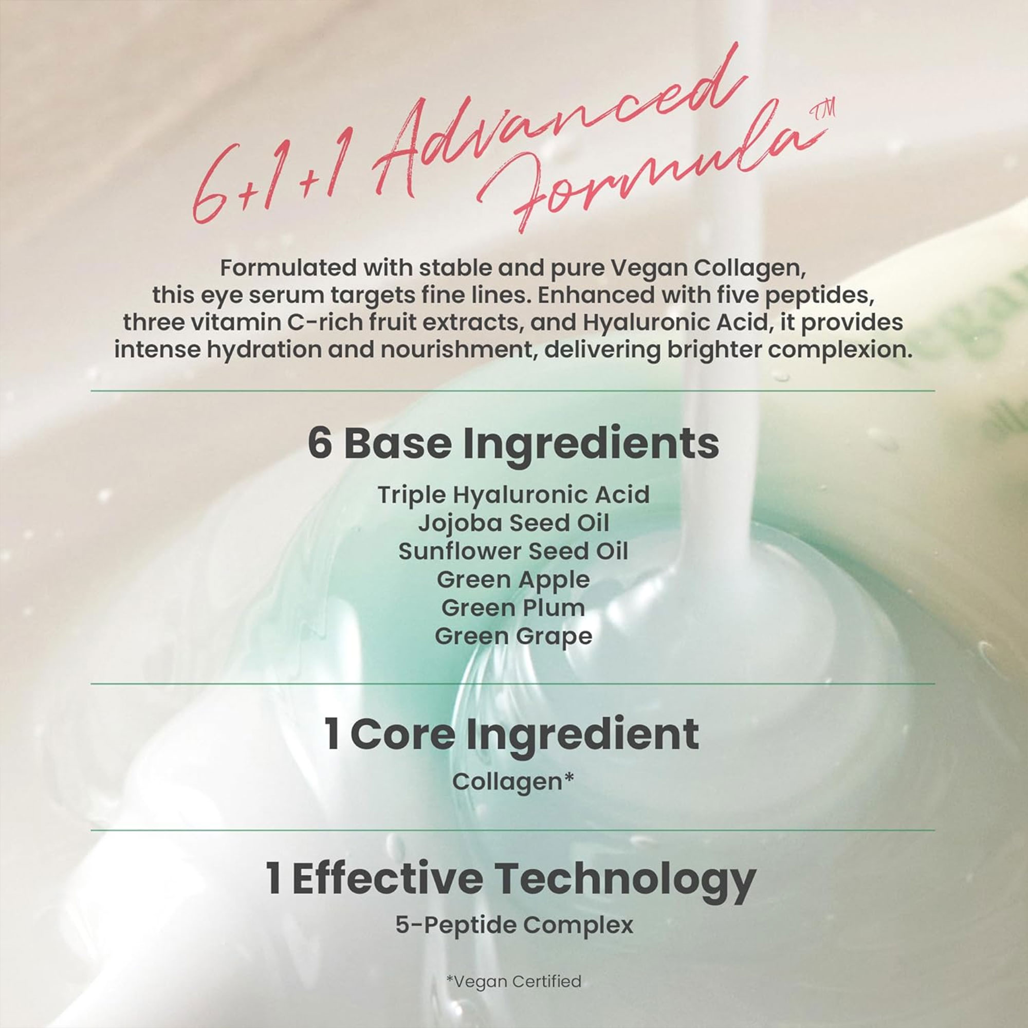 اكسيس واي سيروم العين بالكولاجين