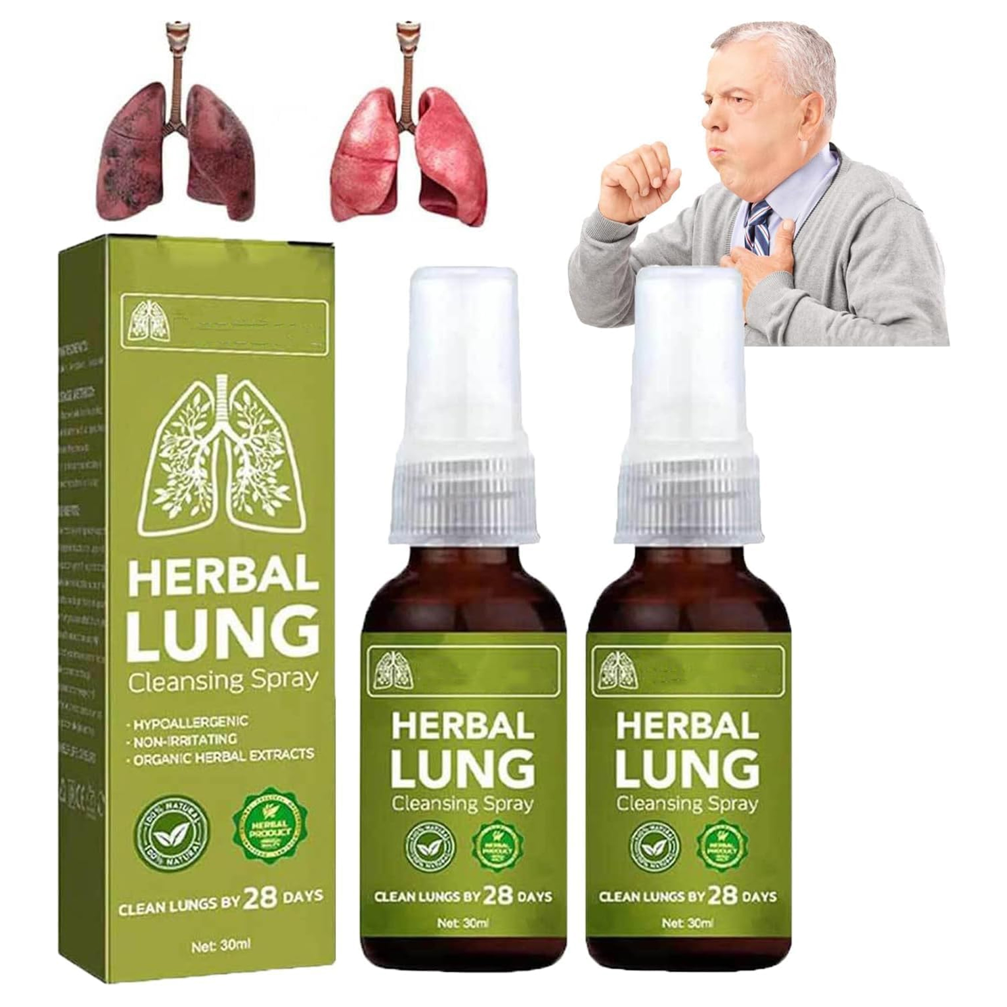 بخاخ تنظيف الرئة العشبي