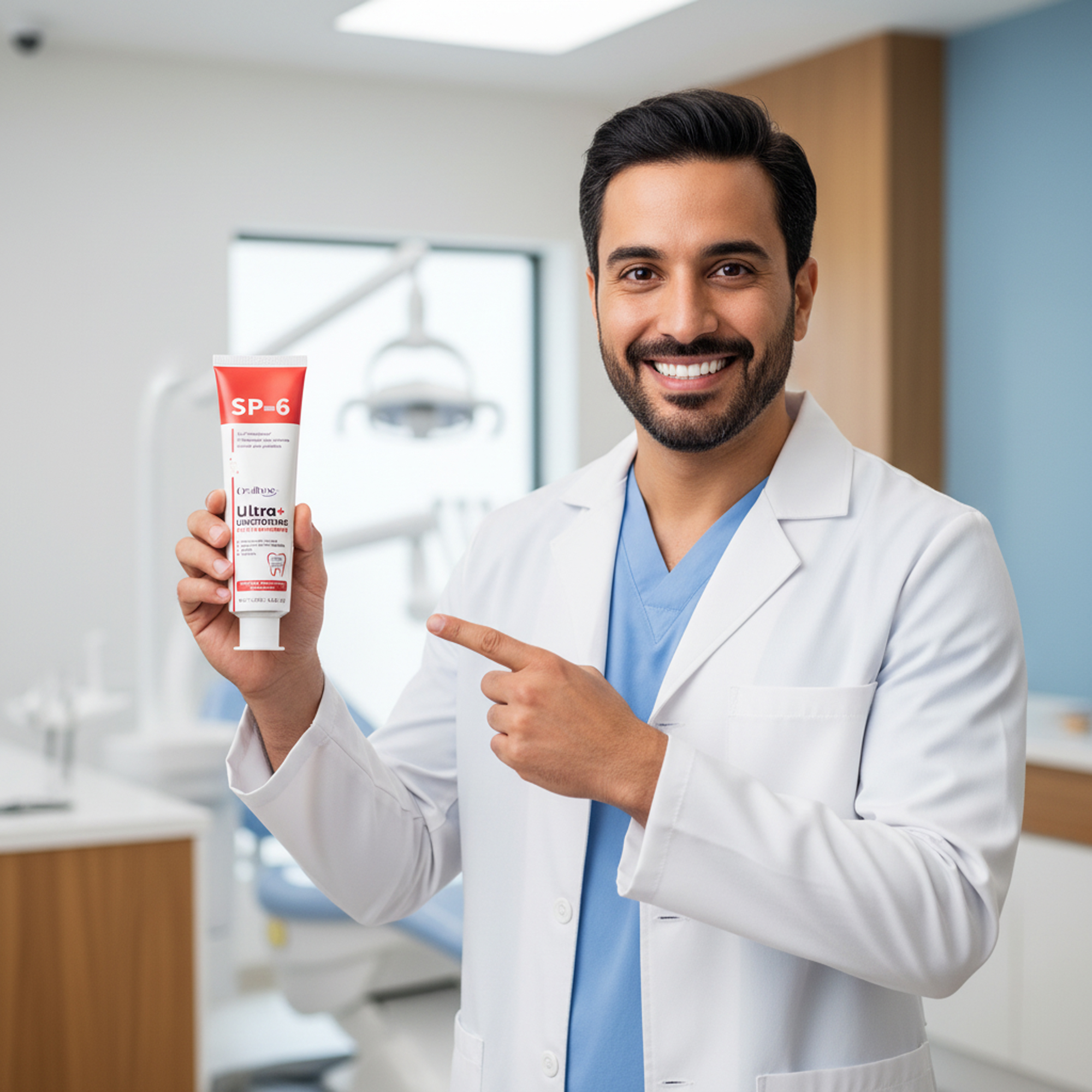 SP6 - المعجون اصلا و الأقوى لتبييض الأسنان