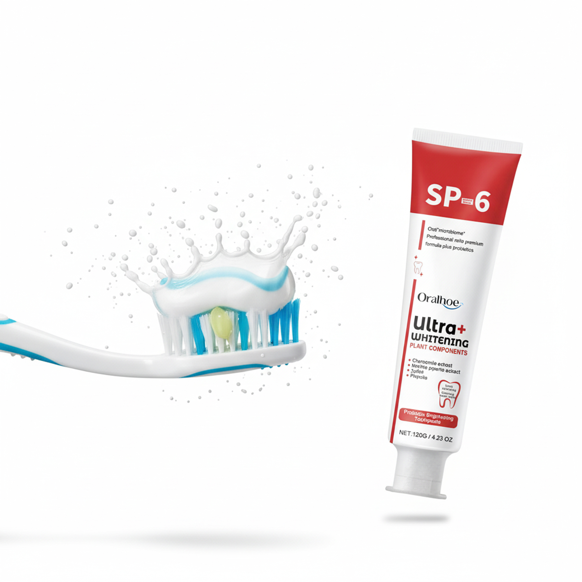 SP6 - المعجون اصلا و الأقوى لتبييض الأسنان