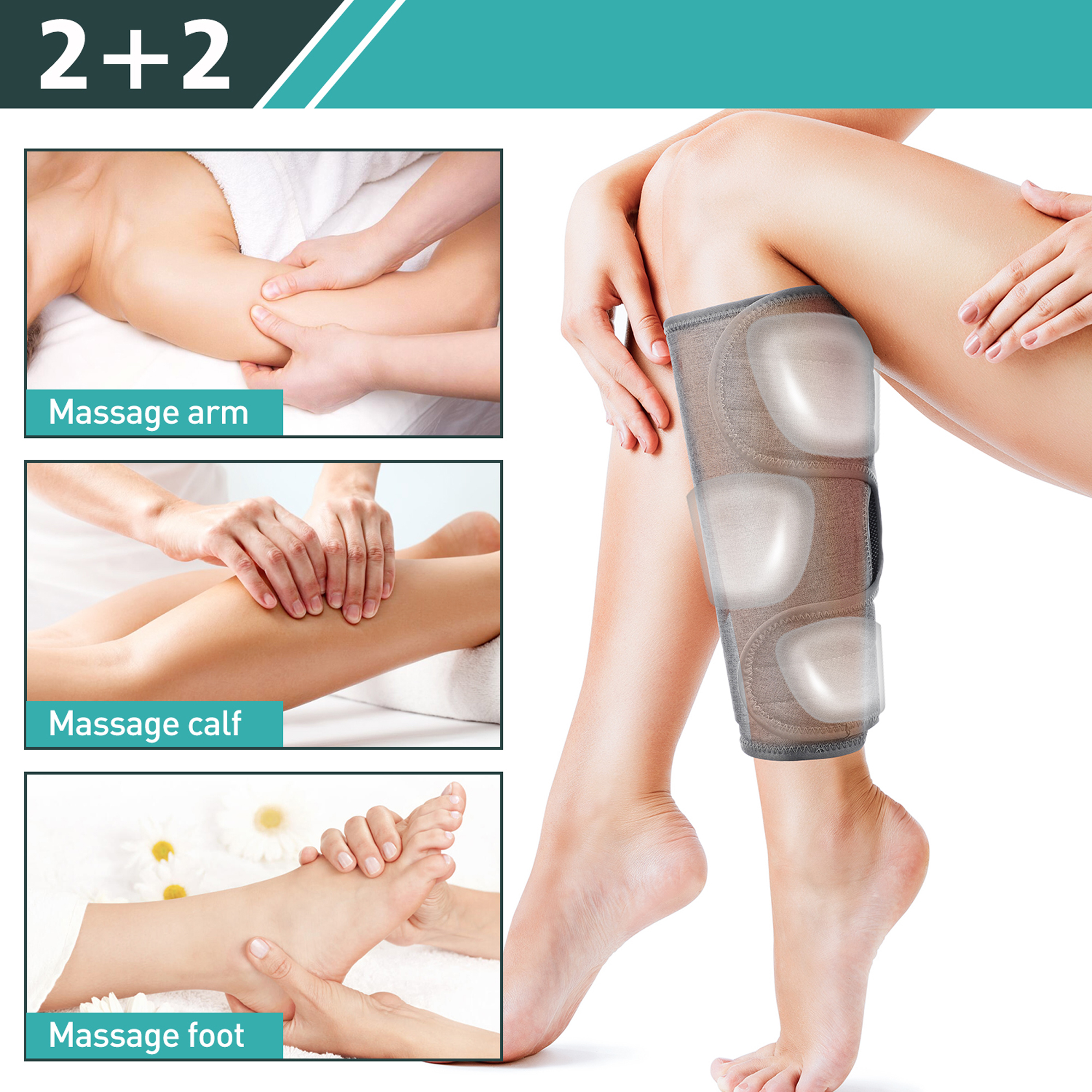 جهاز تدليك الساق والقدم