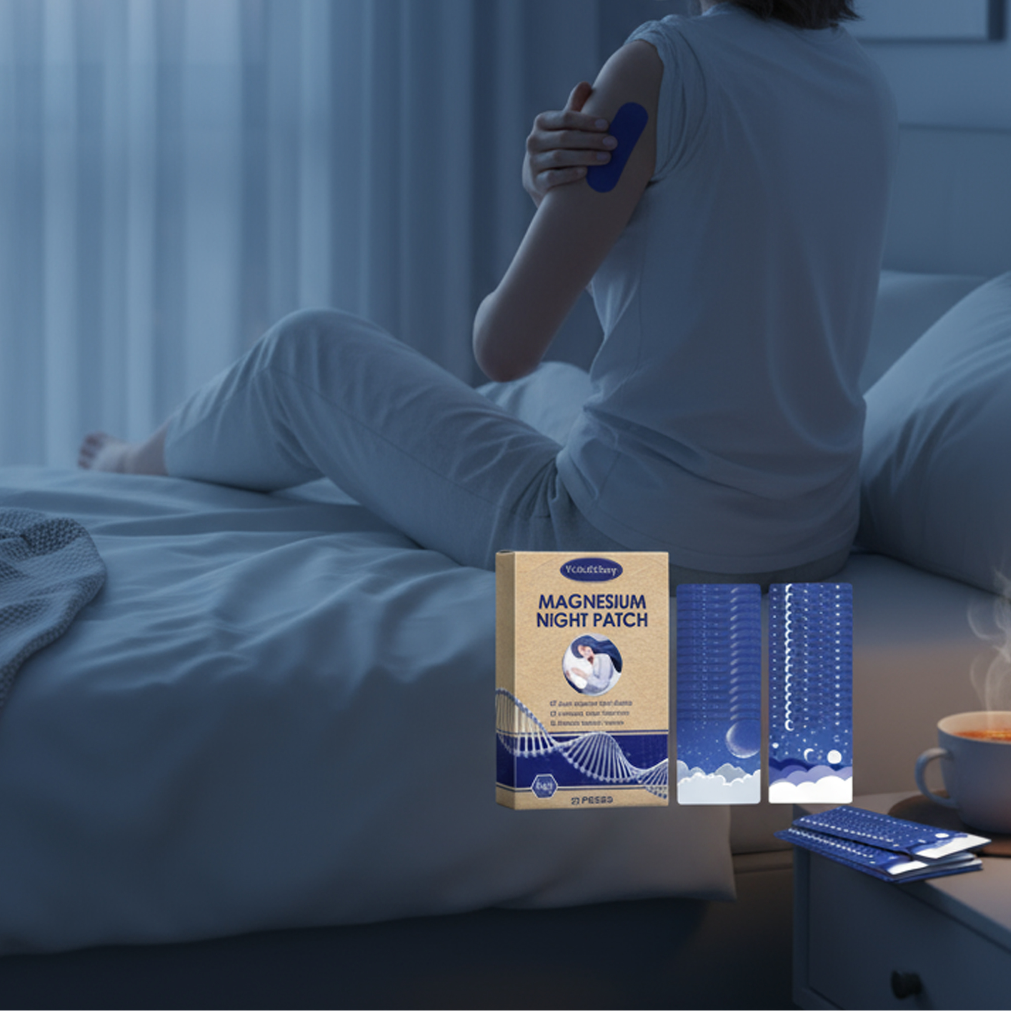 لصقات الذهب الذهبي - 32 قطعة